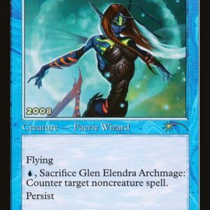 30th Anniversary Play Promos - 16 - Glen Elendra Archmage - Rare - U - Foil - Datestamped Promo (Front)
