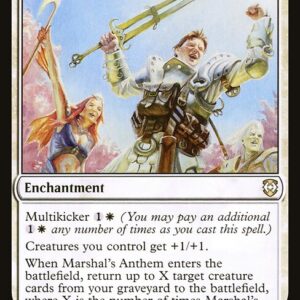 Kaldheim Commander - 29 - Marshal's Anthem - Rare - W - Non-foil (Front)