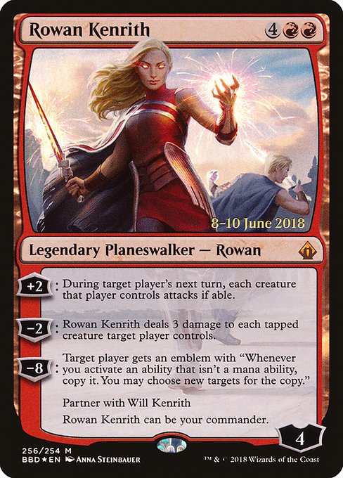 Battlebond Promos - 256s - Rowan Kenrith - Mythic - R - Foil - Datestamped Promo (Front)