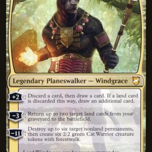 Commander 2018 - 43 - Lord Windgrace - Mythic - Multi - Foil (Front)