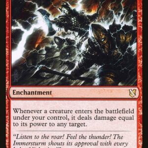 Commander 2019 - 155 - Warstorm Surge - Rare - R - Non-foil (Front)