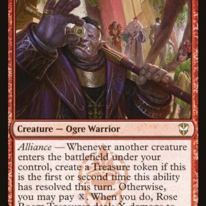 New Capenna Commander - 51 - Rose Room Treasurer - Rare - R - Non-foil (Front)