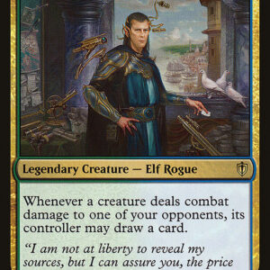 Commander 2016 - 195 - Edric, Spymaster of Trest - Rare - UG - Non-foil (Front)