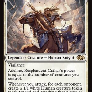 Foundations Jumpstart - 57 - Adeline, Resplendent Cathar - Rare - W - Non-foil (Front)