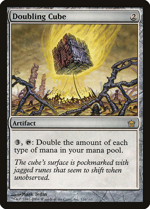 Fifth Dawn - 116 - Doubling Cube - Rare - C - Non-foil (Front)