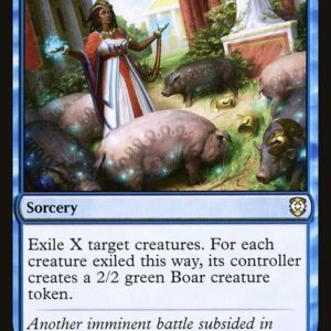 Kaldheim Commander - 37 - Curse of the Swine - Rare - U - Non-foil (Front)