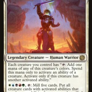 March of the Machine: The Aftermath - 6 - Tazri, Stalwart Survivor - Rare - W - Non-foil (Front)