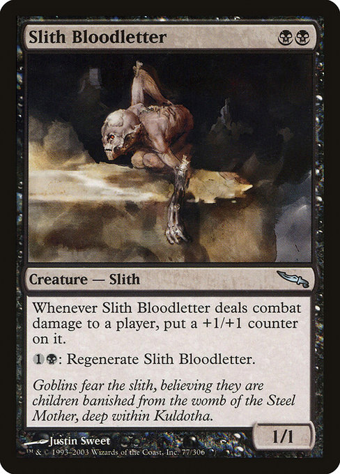 Mirrodin - 77 - Slith Bloodletter - Uncommon - B - Non-foil (Front)