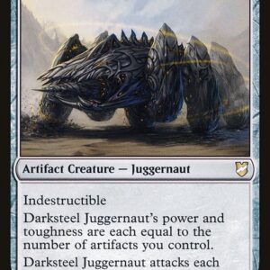 Commander 2018 - 202 - Darksteel Juggernaut - Rare - C - Non-foil (Front)