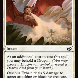 Tarkir: Dragonstorm - 17 - Osseous Exhale - Common - W - Non-foil (Front)