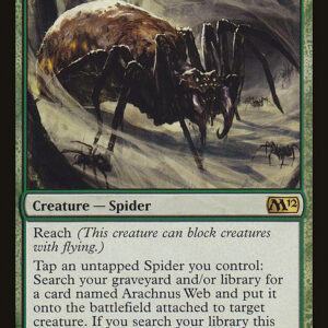 Magic 2012 - 162 - Arachnus Spinner - Rare - G - Non-foil (Front)