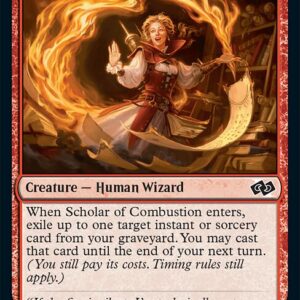 Foundations Jumpstart - 19 - Scholar of Combustion - Common - R - Non-foil (Front)
