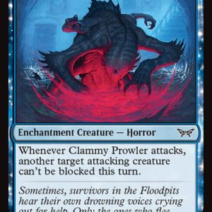 Duskmourn: House of Horror - 45 - Clammy Prowler - Common - U - Non-foil (Front)
