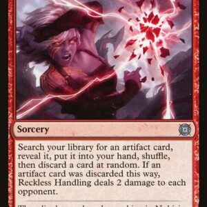March of the Machine: The Aftermath - 19 - Reckless Handling - Uncommon - R - Foil (Front)