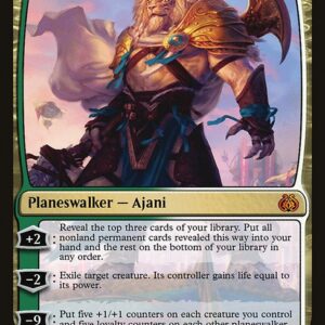 Aether Revolt - 127 - Ajani Unyielding - Mythic - WG - Non-foil (Front)