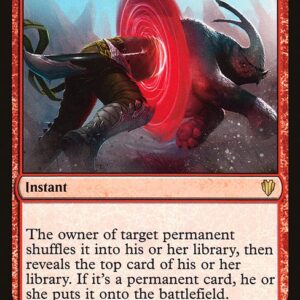 Commander 2017 - 131 - Chaos Warp - Rare - R - Non-foil (Front)