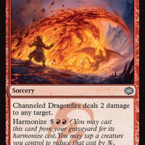 Tarkir: Dragonstorm - 102 - Channeled Dragonfire - Uncommon - R - Non-foil (Front)