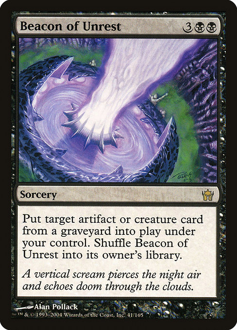 Fifth Dawn - 41 - Beacon of Unrest - Rare - B - Non-foil (Front)