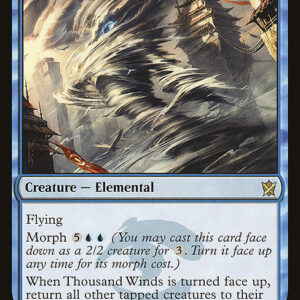 Khans of Tarkir - 58 - Thousand Winds - Rare - U - Non-foil (Front)