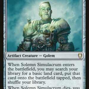 Commander Anthology Volume II - 218 - Solemn Simulacrum - Rare - C - Non-foil (Front)