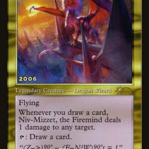 30th Anniversary Play Promos - 14 - Niv-Mizzet, the Firemind - Rare - UR - Foil - Datestamped Promo (Front)