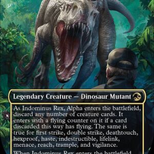 Jurassic World Collection - 14 - Indominus Rex, Alpha - Rare - Multi - Non-foil (Front)