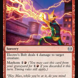 Marvel's Spider-Man - 77 - Electro's Bolt - Common - R - Non-foil (Front)