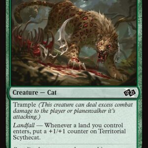 Foundations Jumpstart - 723 - Territorial Scythecat - Common - G - Non-foil (Front)