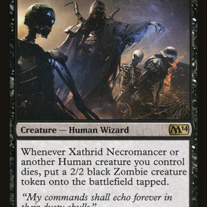 Magic 2014 - 123 - Xathrid Necromancer - Rare - B - Non-foil (Front)
