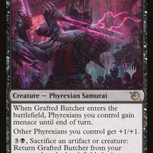March of the Machine Promos - 109p - Grafted Butcher - Rare - B - Non-foil - Promo (Front)