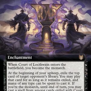 Wilds of Eldraine Commander - 31 - Court of Locthwain - Rare - B - Foil (Front)