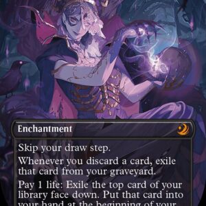 Wilds of Eldraine: Enchanting Tales - 74 - Necropotence - Mythic - B - Non-foil (Front)