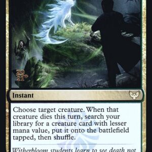 Strixhaven: School of Mages Promos - 228s - Rushed Rebirth - Rare - BG - Foil - Datestamped Promo (Front)