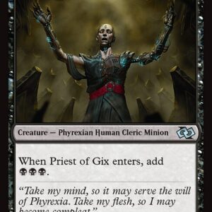 Foundations Jumpstart - 121 - Priest of Gix - Uncommon - B - Non-foil (Front)
