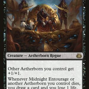 Aether Revolt - 66 - Midnight Entourage - Rare - B - Non-foil (Front)
