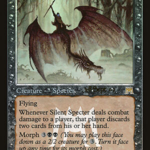 Onslaught Promos - 169 - Silent Specter - Rare - B - Foil - Datestamped Promo (Front)