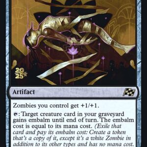 Aetherdrift Promos - 81s - Cursecloth Wrappings - Rare - B - Foil - Datestamped Promo (Front)