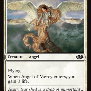 Foundations Jumpstart - 161 - Angel of Mercy - Common - W - Non-foil (Front)