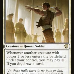 Phyrexia: All Will Be One Commander - 81 - Mentor of the Meek - Rare - W - Non-foil (Front)