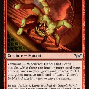 Duskmourn: House of Horror - 139 - Hand That Feeds - Common - R - Non-foil (Front)
