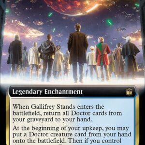 Doctor Who - 418 - Gallifrey Stands - Rare - WU - Non-foil (Front)