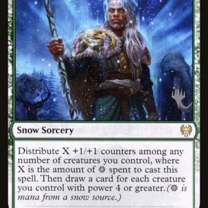 Kaldheim Promos - 161p - Blessing of Frost - Rare - G - Non-foil - Promo (Front)