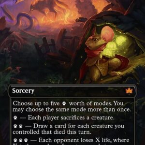 Bloomburrow - 284 - Season of Loss - Mythic - B - Foil (Front)