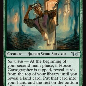 Duskmourn: House of Horror - 185 - House Cartographer - Uncommon - G - Foil (Front)
