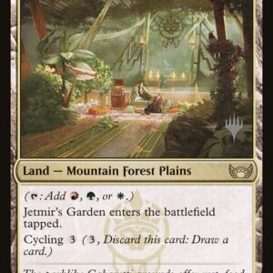 Streets of New Capenna Promos - 250p - Jetmir's Garden - Rare - C - Foil - Promo (Front)