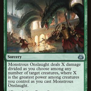 Aether Revolt - 116 - Monstrous Onslaught - Uncommon - G - Non-foil (Front)