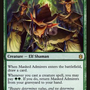 Commander Anthology - 127 - Masked Admirers - Rare - G - Non-foil (Front)