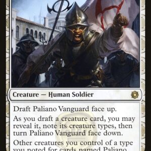 Conspiracy: Take the Crown - 20 - Paliano Vanguard - Rare - W - Non-foil (Front)