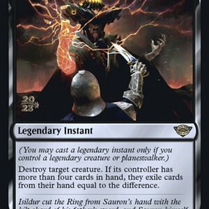 Tales of Middle-earth Promos - 91s - Isildur's Fateful Strike - Rare - B - Foil - Datestamped Promo (Front)