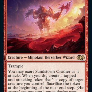 Foundations Jumpstart - 18 - Sandstorm Crasher - Rare - R - Non-foil (Front)